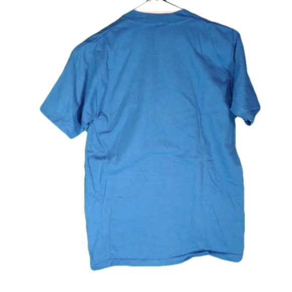 You Have Mistaken Me for Someone Who Gives a Sh** Springfoot Blue Tee M Vtg - Picture 3 of 4